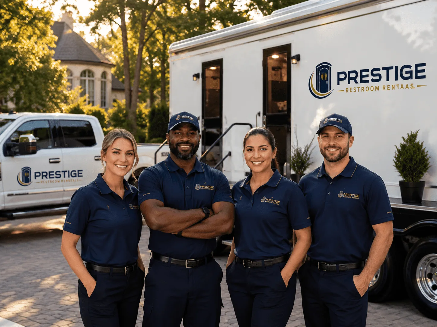 Trusted Luxury Portable Restrooms company in Helena, OH